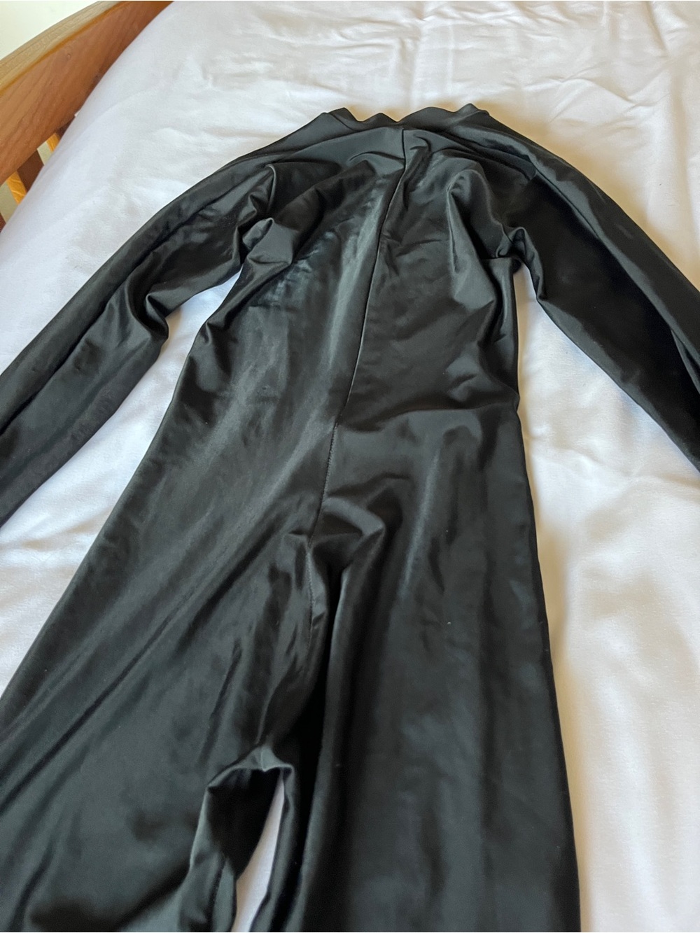 AquaBlue Wetsuit Black Full Body UV Shield Zip Up Swimsuit Surf Dive Size S - Picture 10 of 16